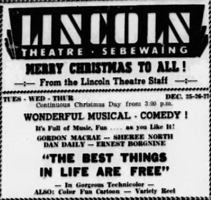 Lincoln Theatre - Dec 20 1966